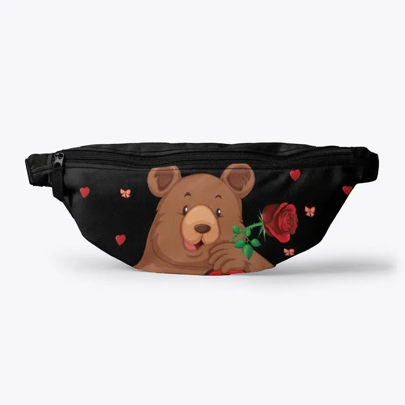 Happy Cute Brown Bear Valentine Gift