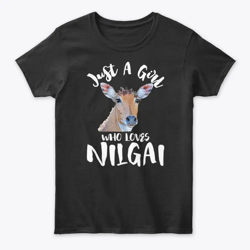 Just A Girl Who Loves Nilgai