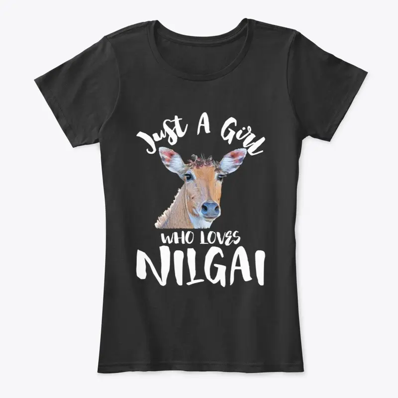 Just A Girl Who Loves Nilgai