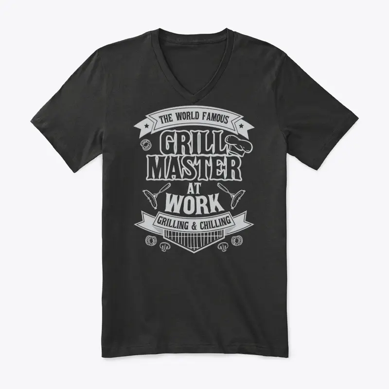 Grill Master Barbecue BBQ Grilling Dad