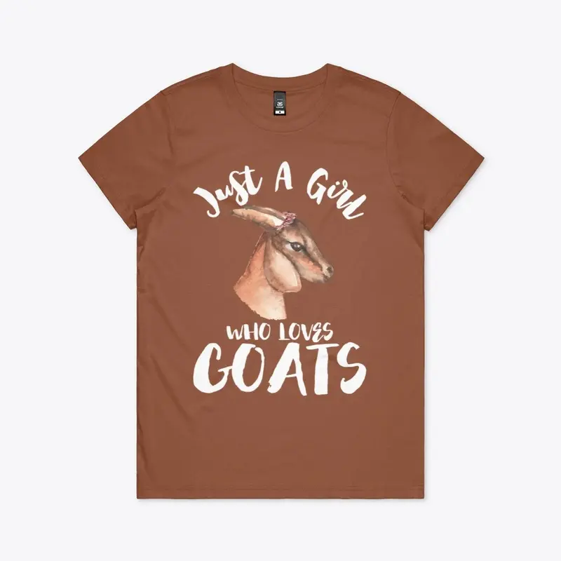 Just A Girl Who Loves Goats