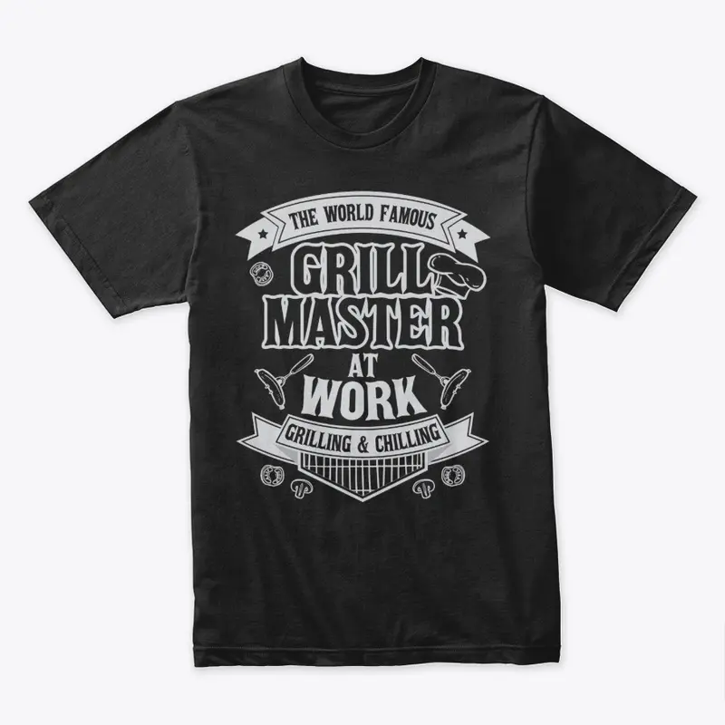 Grill Master Barbecue BBQ Grilling Dad