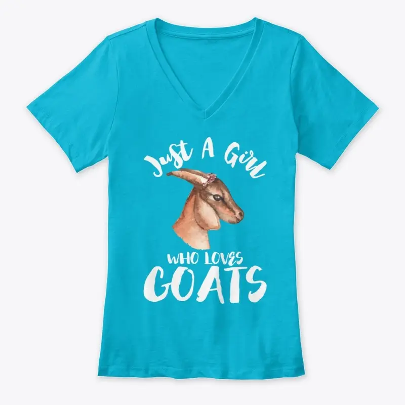 Just A Girl Who Loves Goats