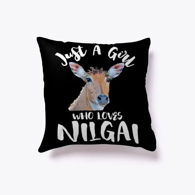 Just A Girl Who Loves Nilgai