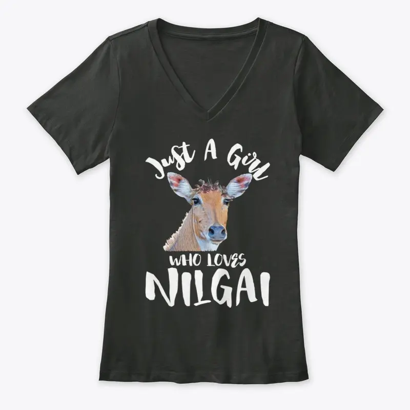 Just A Girl Who Loves Nilgai