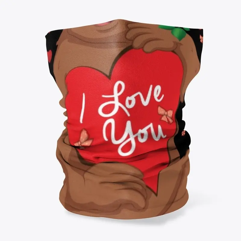 Happy Cute Brown Bear Valentine Gift