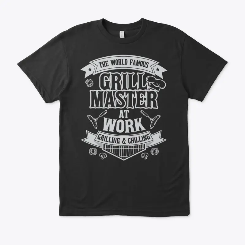 Grill Master Barbecue BBQ Grilling Dad