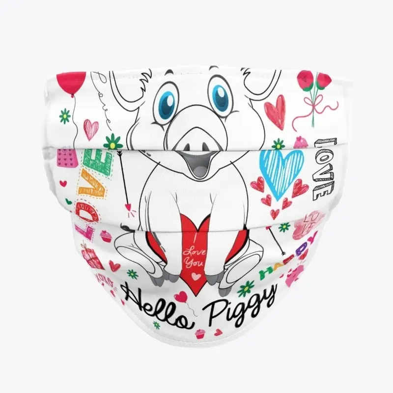 Hello Piggy Love Notes Valentine Gift